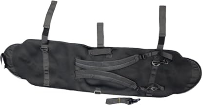 lopituwe Housse de pour Snowboard, étui de Rangement pour Skis de randonnée avec bandoulière Confortable et élastique, pour Hommes et Femmes.