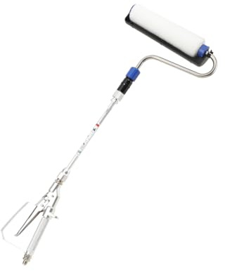 Airless Spritzpistole Hochdruck-Farbroller mit Selbstansaugfunktion und 30 cm Stabverlängerung für Sprühdüse