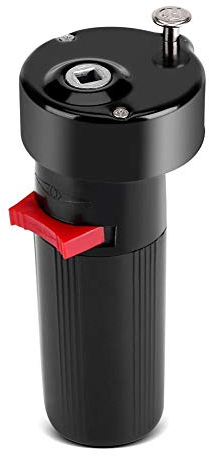 MAGT Batteriebetriebener Grillmotor, DC 1,5 V, Größe D, Fester Grill-Rotisserie-Rotator, Drehbarer Grill-Rotator-Motor - Grill-Bratenhalterung (ohne Batterie) (Farbe : Black)