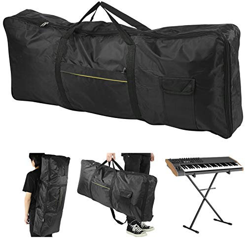 Bolsa para teclado de 61 teclas, bolsa para piano electrónico, teclado eléctrico de 61 teclas, para funda de teclado Bolsa de tela para teclado y piano Bolsa de transporte