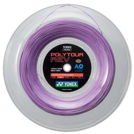 YONEX Tennissaite Rolle Polytour Rev 125, Unisex, Mehrfarbig, Einheitsgröße