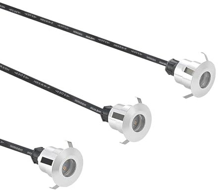 Lindby LED Bodeneinbauleuchte Gracelle (Modern) in Alu aus Aluminium (3 flammig,) - Außenleuchte für Garten Terasse Balkon & Haus