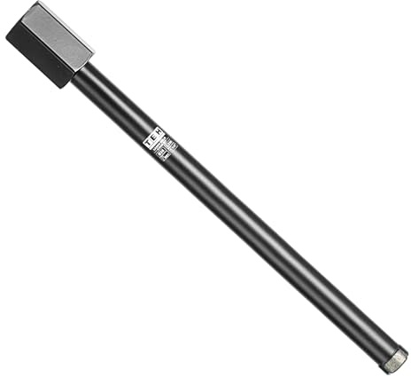 TEHify 1 Inch Wet Diamond Core Drill Bit, 1-1/4 Thread, 14 Drilling Depth, Fast-Cutting Hole Saw for Reinforced Concrete, Block & Hard Masonry