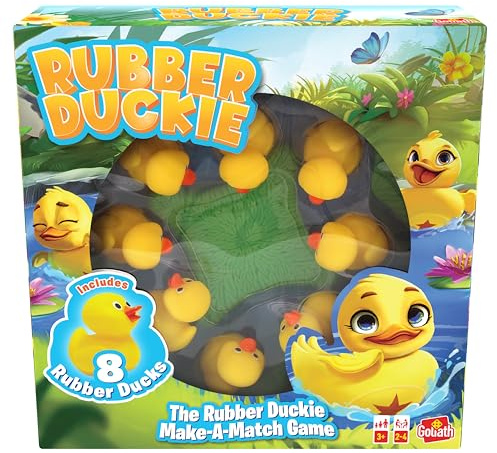 Goliath – Rubber Duckie | Kinderspiel ab 3 Jahren, Gesellschaftsspiel für 2 bis 4 Kinder, Geeignet als Geschenk für Jungen und Mädchen