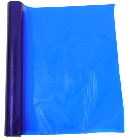 COLLBATH Zellophanverpackung für Blumenstrauß Verpackungsmaterial aus Dekorativem Durchsichtigem Cellophan für Geschenkpapier und Blütenverpackung Weihnachten Hochzeit