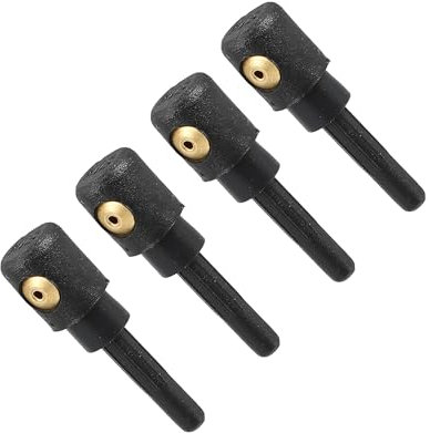 MACHSWON 3B9955985A Scheibenwaschdüse, 1 Loch, Heckstrahl, passend für VW, Audi, Skoda, Seat, Modelle, passend für Passat, Golf, Ibiza, Fabia, Leon, Ersatz-Set, 4 Stück