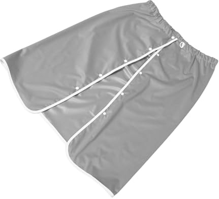 ROMISBABA Protection de Lit Étanche Réutilisable Jupe pour Adultes et Seniors Absorbante et Douce pour Incontinence Énurésie et Périodes Menstruelles