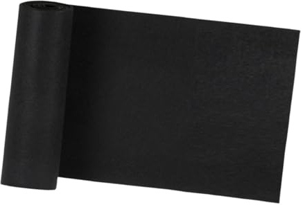 Ronyme Rouleau de revêtement de jardinière, Feuilles de revêtement de Plantes, Rouleau de Tapis de Culture Noir en Tissu Non tissé pour Pot de