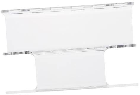 Healvian Support en Acrylique Organisateur Pratique et Solide pour Pinces à Épiler Cils Design Simple et Solide pour Rangement Professionnel ou Usage à Domicile