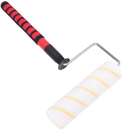 Walfront Farbroller-Set mit Verstellbarer Teleskopstange, Ergonomischem Griff und Schnellem Aufbau für Decken- und Wandanstrichprojekte zu Hause