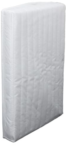 Gatuida Housse de Protection pour Climatiseur Mural Intérieure 71 X 50 X 9 Cm, Cache-poussière Blanc Résistant au Vent L’humidité, Accessoire pour Protection Hiver et Entretien Facile