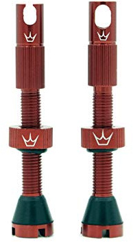 Peaty's x Chris King (MK2) Tubeless Valves, 42mm, Red