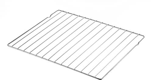 Candy 41028622 Griglia per Forno, Accessorio Originale, Ripiano d'Appoggio, Acciaio Inossidabile Inox, 35x46 cm