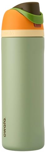 Owala FreeSip Borraccia Termica Acciaio Inox con Cannuccia, 710 ml – Bottiglia Termica Isolata per Sport e Viaggio, Senza Perdite, Senza BPA, Camo Cool
