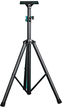GLigeT Lautsprecherständer Alle Metall-Lautsprecher-Unterstützung, verdickt, professioneller Lautsprecher-Stativ, Boden-Tracking-Licht-Stativ, Bühnen-Audio-Unterstützung Speaker Stand