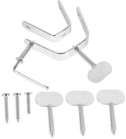 DECHOUS Creative Ham Fixing Holder and Storage Rack Metal Ham Stand Non-Slip Base for Home and Kitchen Use Suitable for Display and Carving