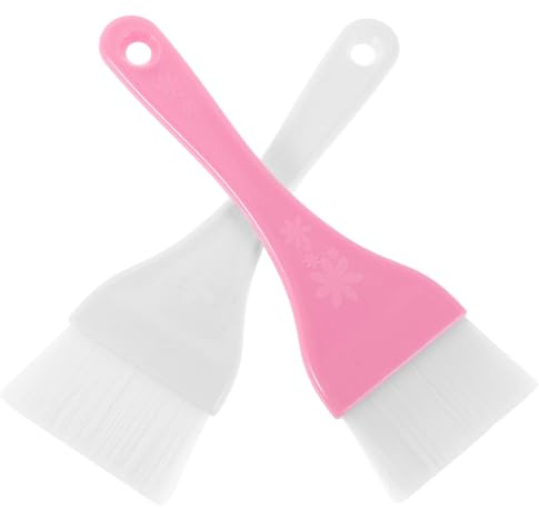 Uonlytech 2 Pcs Pinceaux pour Masque de Beauté Pinceaux de Maquillage Visage Application Corporelle Complète Outil de Soin Visage et Corps