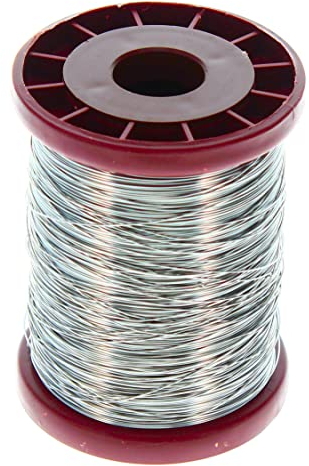 Edelstahldraht Wabendraht zum Drahten von Bienenrahmen 500g Durchmesser 0,4mm