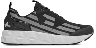 EA7 Emporio Armani Scarpe Uomo Sneakers Ultimate C2 Kombat X8X033XCC52 8055180642795-42 Nero Argento 42