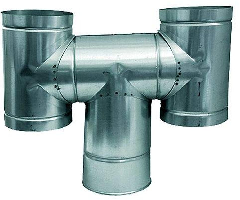 Chimenea de 'H' antiviento Ø 20 cm