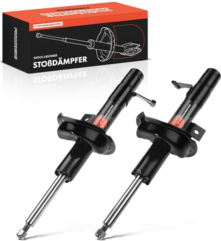 Frankberg 2x Stossdämpfer Stoßdämpfer Vorne Links Rechts 513mm Gasdruck | Kompatibel mit Focus Turnier DNW Focus DAW DBW Focus Stufenheck DFW Replace# 333710,1073884