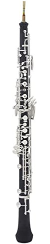 Black Bakelite C Key Oboe Semi-Automatic Style Silber Überzogene Tasten Holzwind Instrument Oboe Instrument