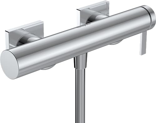 hansgrohe Tecturis E - Duscharmatur Aufputz für 1 Verbraucher, Mischbatterie Dusche, Chrom