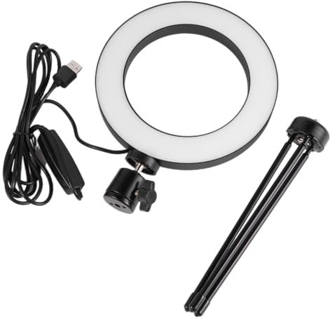 KITANDOVE Luce Di Riempimento Led Beauty Lamp Selfie Luce Live Broadcast Fill Lamp Con Rack Trasmissioni Fotografiche Video Notte