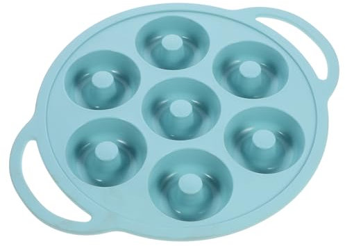SECFOU Moule à Beignets Silicone Réutilisable Pan De Cuisson Antiadhésif Pour Muffins Et Gâteaux Ustensile De Boulangerie Nordic