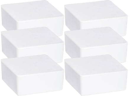 Raumentfeuchter Mod. Cube Nachfüller 1000 g, 6er Set, Für Räume bis 80 m³, Calciumchlorid, 12 x 5 x 12 cm