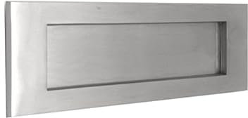 Infinity Decor SB5105SC.20 Placa de Letra Victoriana, Cromo Satinado, 10inch