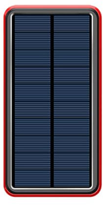 Solar Power Bank - Caricatore solare portatile, doppio output USB | Design impermeabile, torcia a LED integrata, batteria ad alta capacità, ideale per attività esterne, campeggio e uso di emergenza