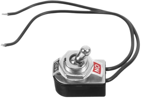 NUOBESTY Interruttore Levetta Per Auto Interruttore Bilanciere Compatto Elettrico Maniglia Connessione Facile Ai Circuiti Applicazione Versatile in Apparecchiature Elettriche Automobilistic