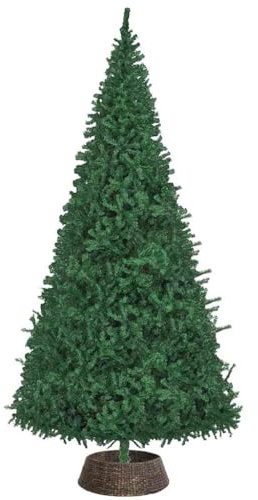 vidaXL Collier de Sapin de Noël Noir 90 x 90 x 28 cm Jacinthe d'eau, Décoration de Noël Ronde Moderne, Base d'arbre Festive, Accessoire Tendance pour Votre Salon