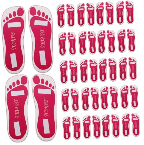 Almohadillas Bronceadoras Desechables 25 Pares, Cartón, para Pies | Adhesivas, Uso en Salón y Autobronceado, Cobertura Precisa, Higiénicas, Antideslizantes, para Suelas