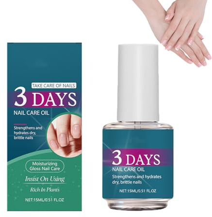 Huile de soin pour les ongles, huile hydratante douce, confortable et à action rapide, sérum de soin quotidien pour les ongles, soin à la kératine, à l'aloe vera, au romarin et à la lavande (1 PCS)