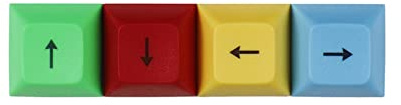 Saiyana Ensemble de touches PBT universelles Clavier DSA Profil Flèches Sublimations ESC Capuchons de touches personnalisés Capuchons de touches résistants à l'usure