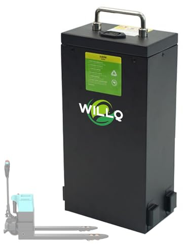 WILLQ Batterie de Remplacement KBP15 pour Chariot élévateur, 48 V, 20 Ah, pour transpalette électrique, Batterie Lithium sans Entretien