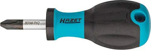 Hazet Schraubendreher (Kreuzschlitzprofil, extra kurze Ausführung: 89 mm) 801NK-PH2