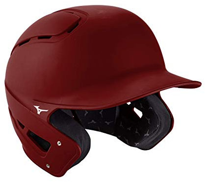 Mizuno B6 Baseball-Helm für Erwachsene, Cardinal, Größe L/XL