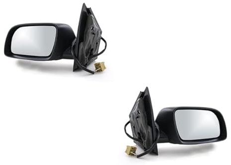 Johns, Außenspiegel Spiegel passend für VW Polo 02 9N 10/01-04/05 Set Li Rechts schwarz