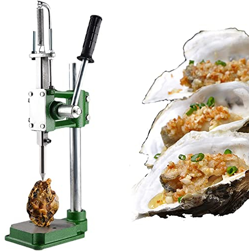 MNSRRN Outil d'hyster Sheller, ouvre-huîtres Professionnels en Acier Inoxydable avec Base de poignée Non glissée, adapté au marché/Maison des Fruits de mer