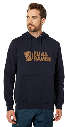 Fjällräven Herren Logo Hoodie Pullover Sweatshirt Kapuzenpullover
