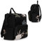Lionelo Cube Rucksack, Baby Tasche, Wickeltasche, Babysachen, Leicht für Spaziergänge und Reisen mit Baby, 12 Taschen, Thermotasche, Möglichkeit ihn am Kinderwagen zu befestigen, 36x36x23cm