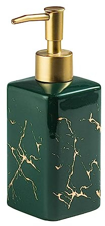 REFKIT Bathroom Hand sanitizer Bottle Hotel Toilet Shampoo Shower Gel Disinfectant Press Bottle(Green)
