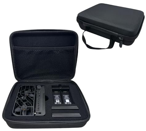 Kimyoaee Custodia rigida da trasporto per Hover air X1 Copertura per fotocamera autofolante Accessori Drone, HOVERair Combo Plus Bag Batteria di Ricarica Hub Storage, Nero , Custodia protettiva