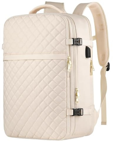 DRMEE Borsa Porta Pc Zaino Per Laptop Da Viaggio Grande Approvato Per Il Volo Con Porta Di Ricarica USB, Bagaglio Resistente All'acqua Da 17 Pollici Custodia per PC Computer Portatile