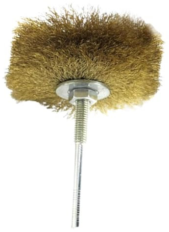 Brosse métallique ronde, brosse à fil de forage - Brosse pour enlever les