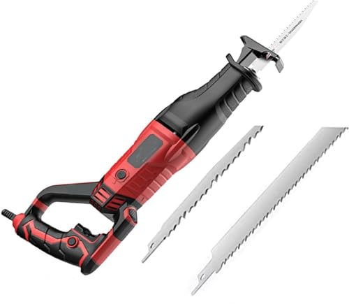 ERSINIAN Scie à os de Boucher électrique, scie à Ruban Professionnelle pour os de Boucher 900 W/1050 W, scie Sabre électrique portative pour Couper la Viande (Taille : 900 W)
