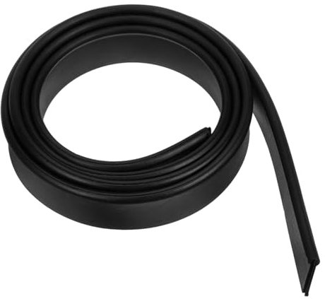 KONTONTY Glass Wiper Strip Replaceable Rubber Band for Window Cleaning Squeegee for Shower Glass Surfaces